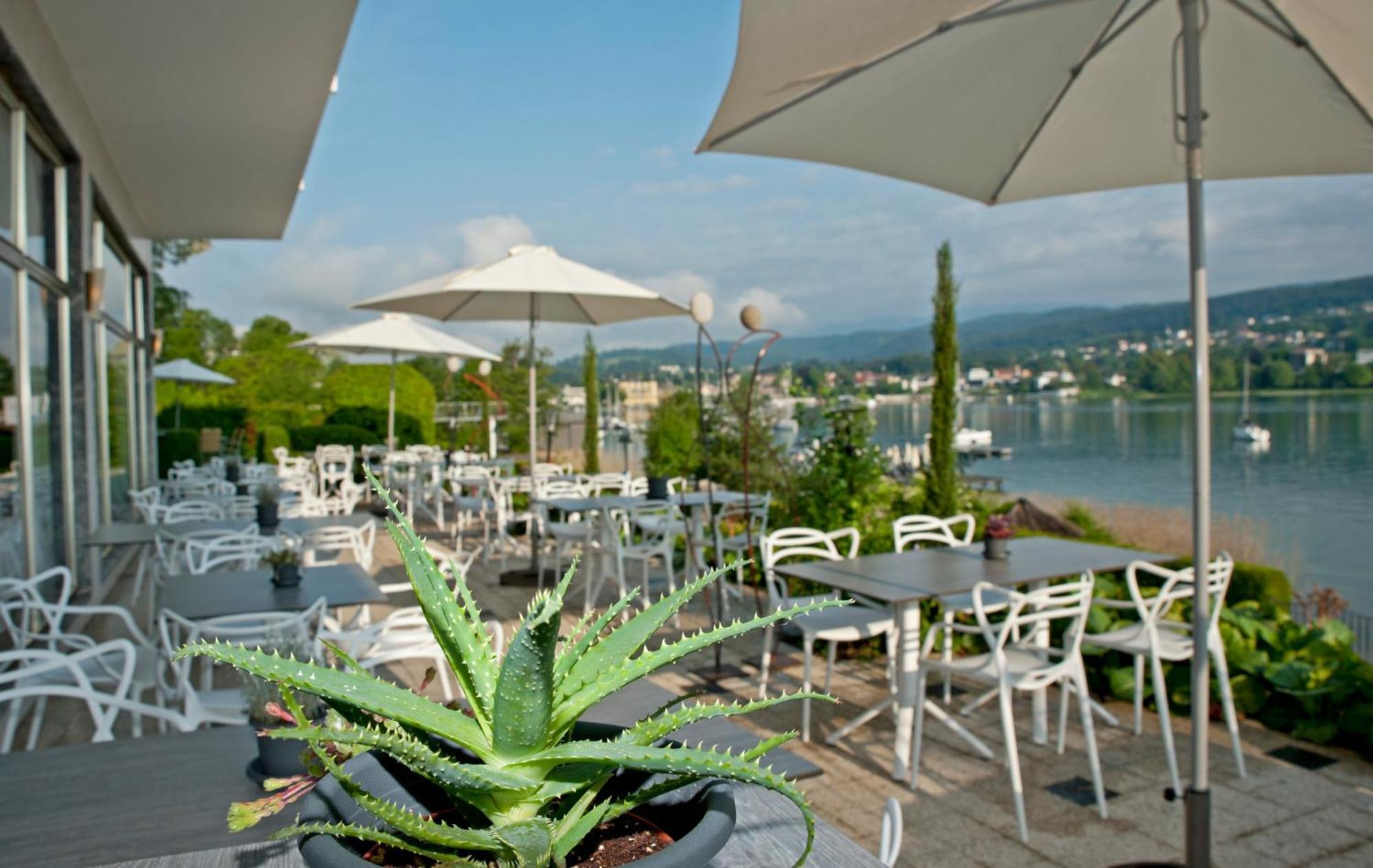 Tennis & Yacht Hotel Velden เวลเดน อัม เวิร์ทเทอร์ซี ภายนอก รูปภาพ