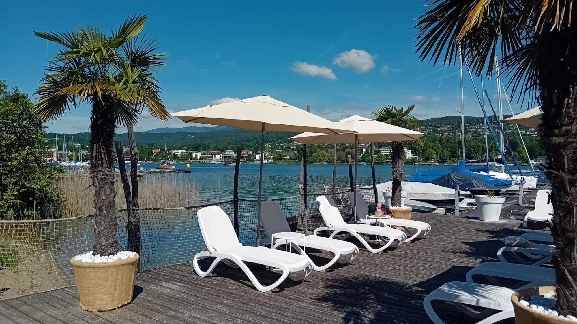 Tennis & Yacht Hotel Velden เวลเดน อัม เวิร์ทเทอร์ซี ภายนอก รูปภาพ