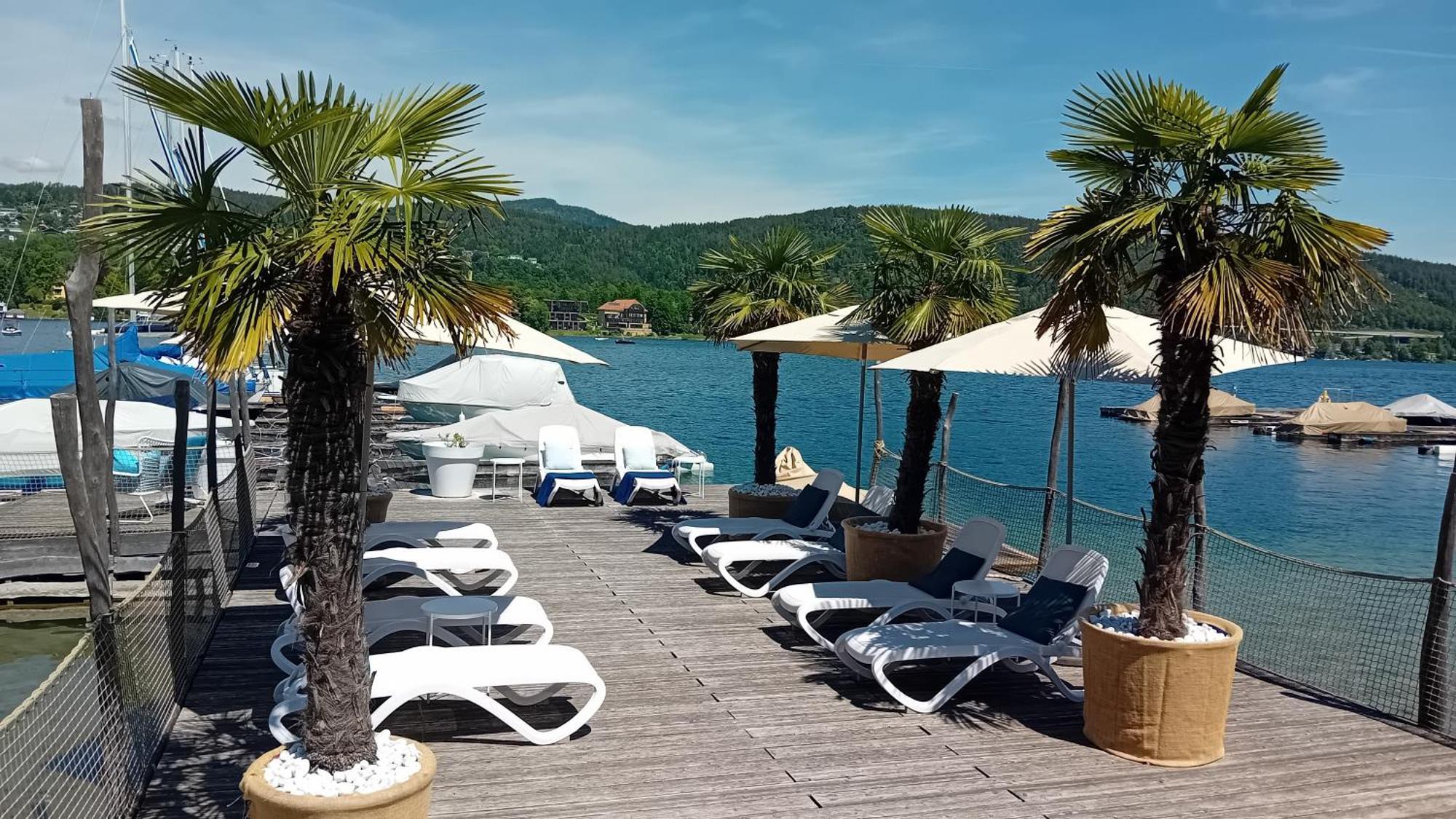 Tennis & Yacht Hotel Velden เวลเดน อัม เวิร์ทเทอร์ซี ภายนอก รูปภาพ