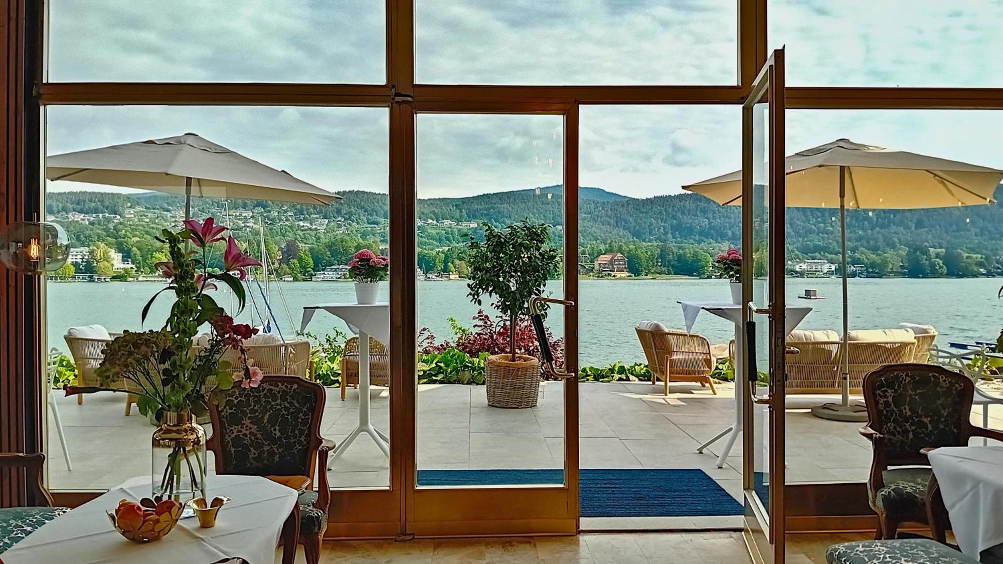 Tennis & Yacht Hotel Velden เวลเดน อัม เวิร์ทเทอร์ซี ภายนอก รูปภาพ