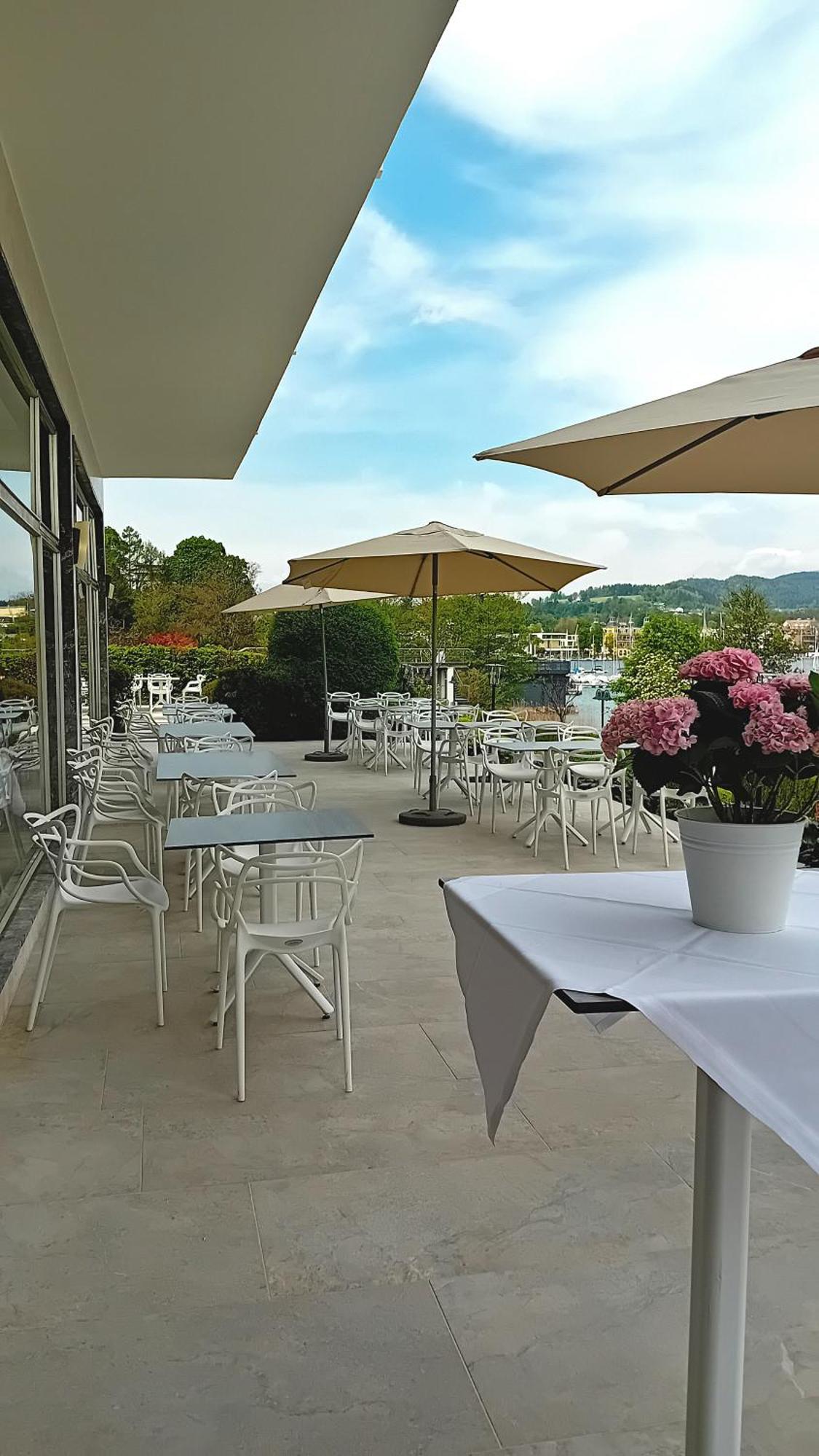 Tennis & Yacht Hotel Velden เวลเดน อัม เวิร์ทเทอร์ซี ภายนอก รูปภาพ