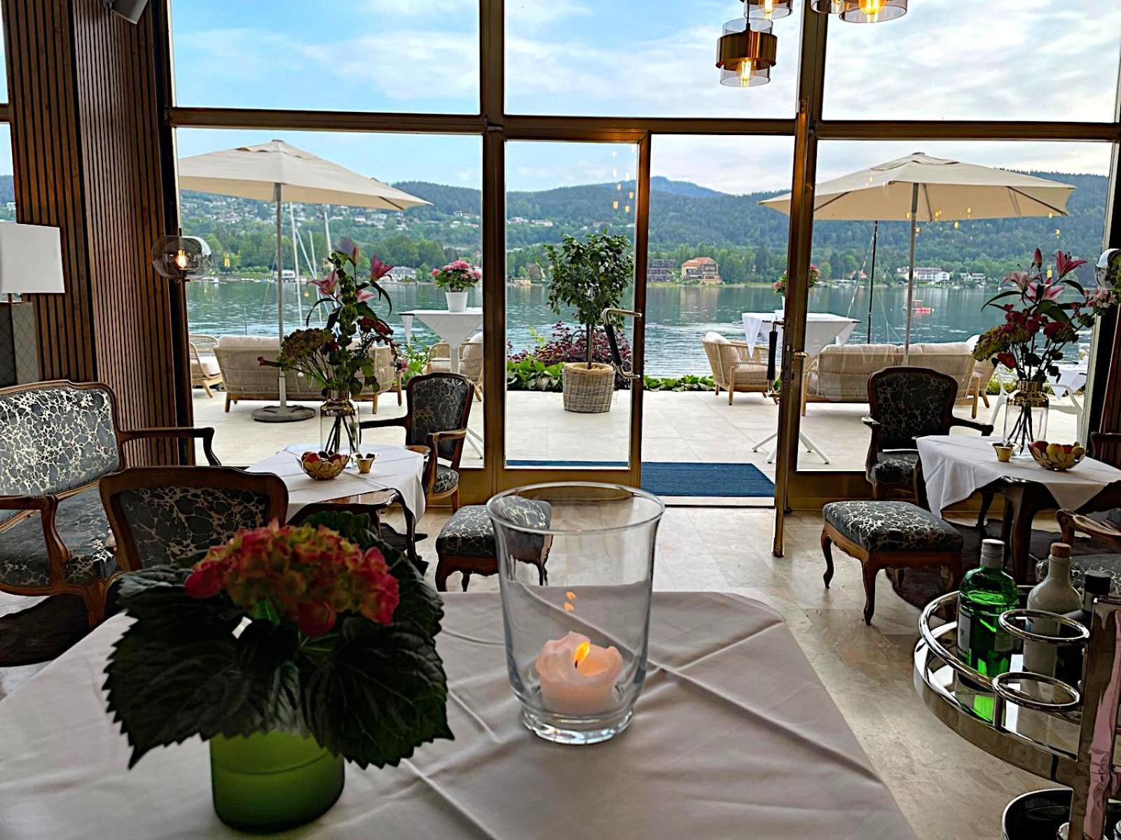 Tennis & Yacht Hotel Velden เวลเดน อัม เวิร์ทเทอร์ซี ภายนอก รูปภาพ