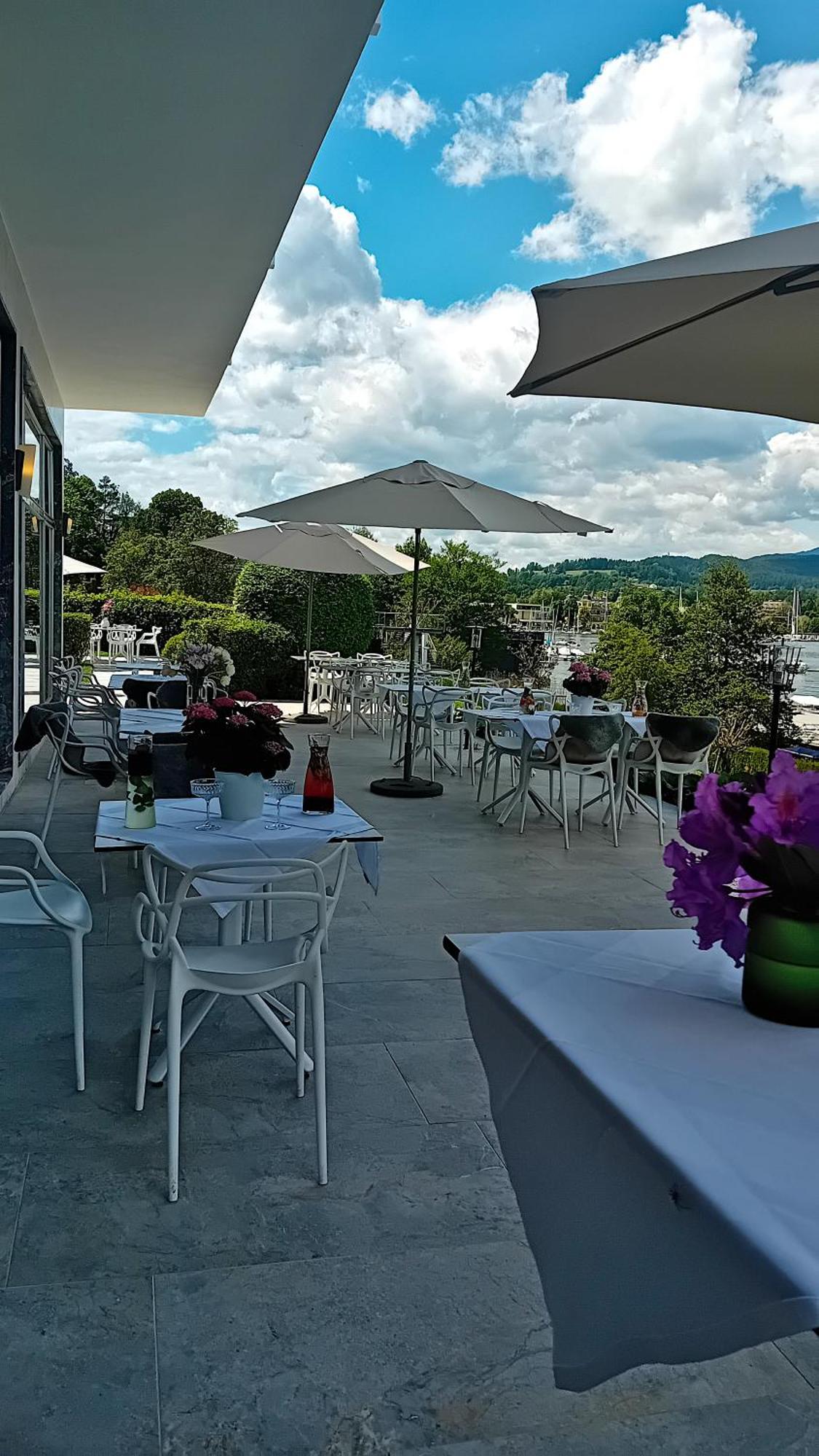 Tennis & Yacht Hotel Velden เวลเดน อัม เวิร์ทเทอร์ซี ภายนอก รูปภาพ