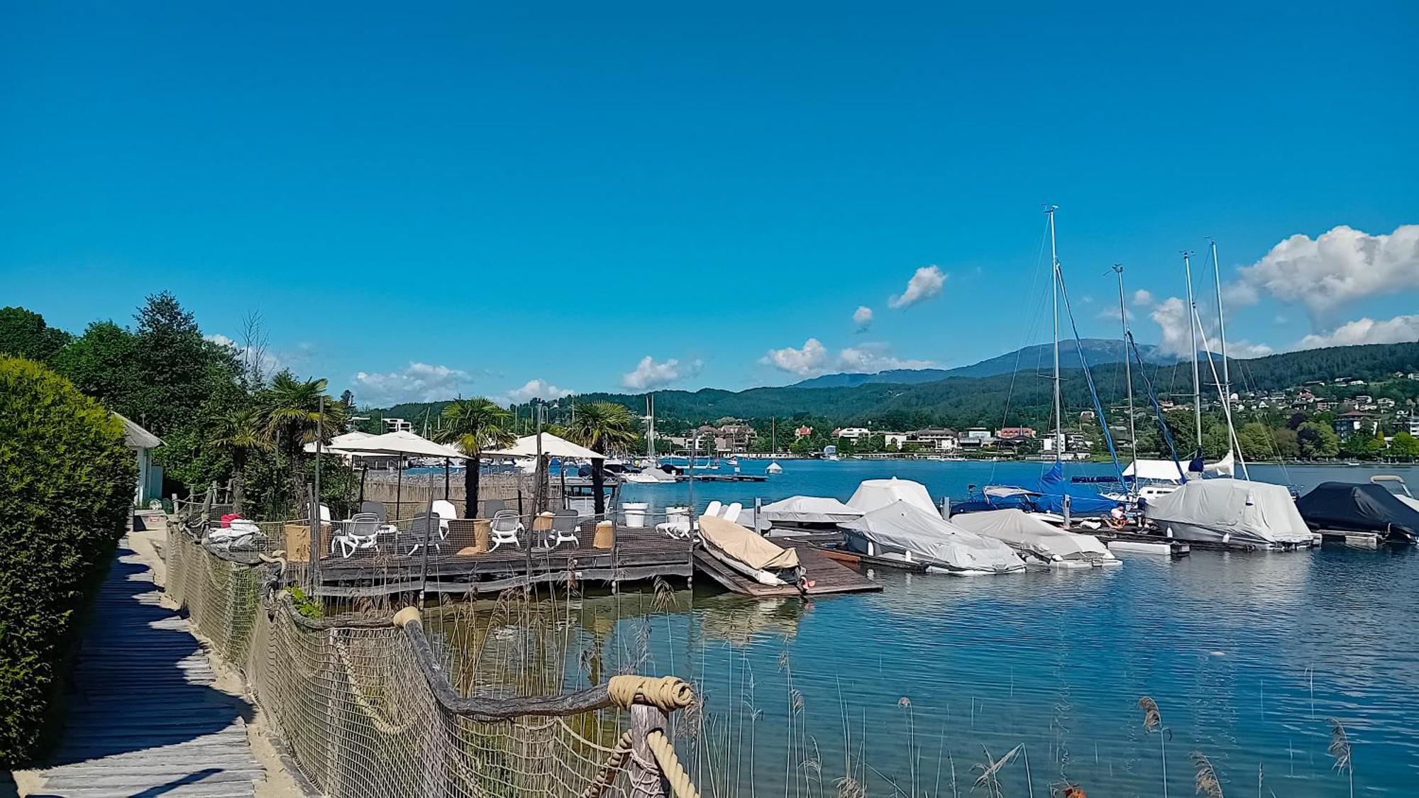 Tennis & Yacht Hotel Velden เวลเดน อัม เวิร์ทเทอร์ซี ภายนอก รูปภาพ