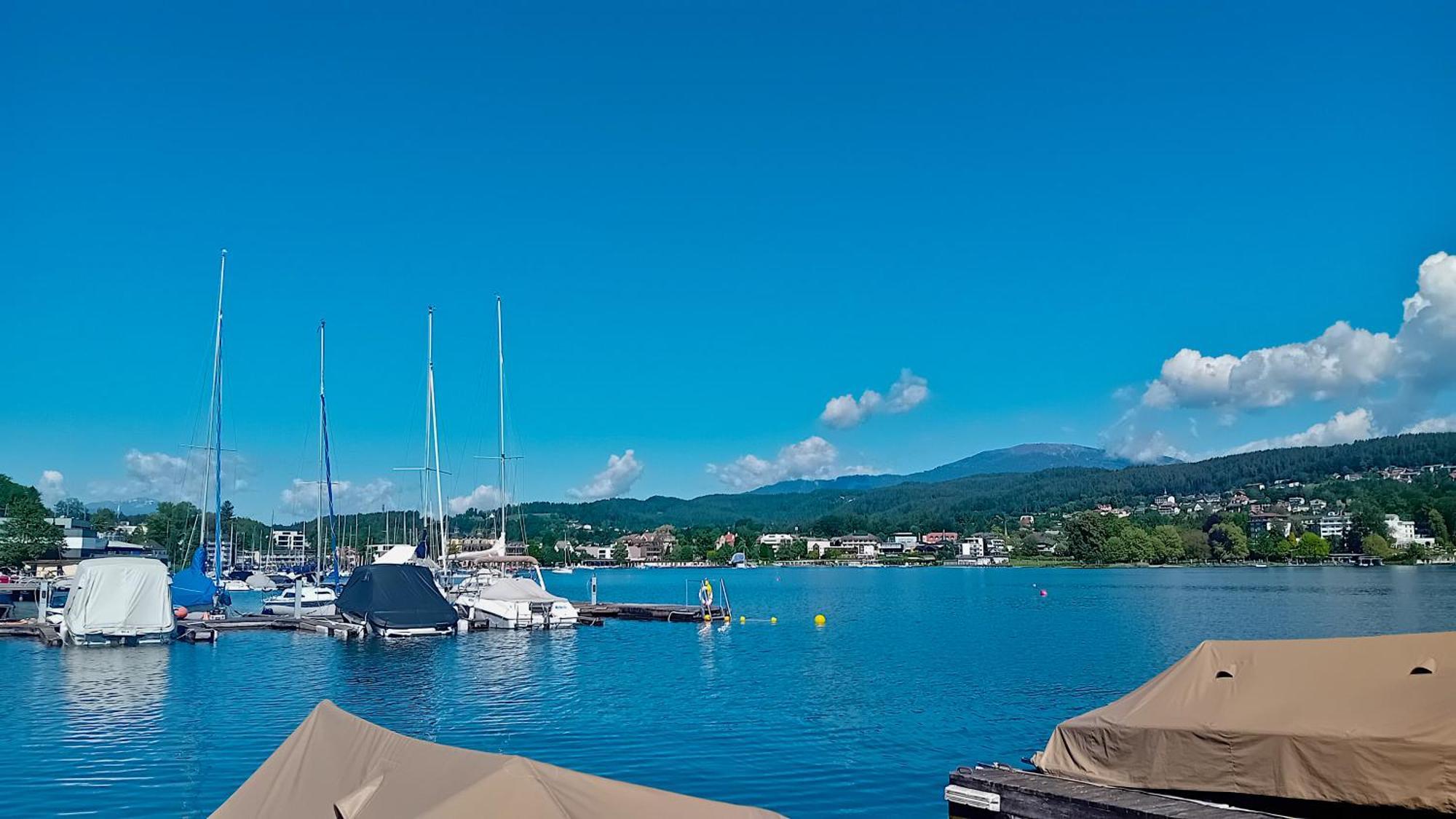 Tennis & Yacht Hotel Velden เวลเดน อัม เวิร์ทเทอร์ซี ภายนอก รูปภาพ