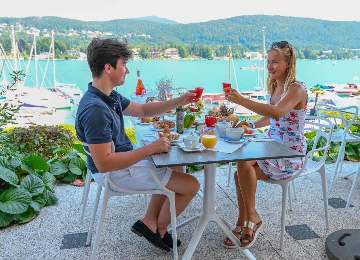 Tennis & Yacht Hotel Velden เวลเดน อัม เวิร์ทเทอร์ซี ภายนอก รูปภาพ