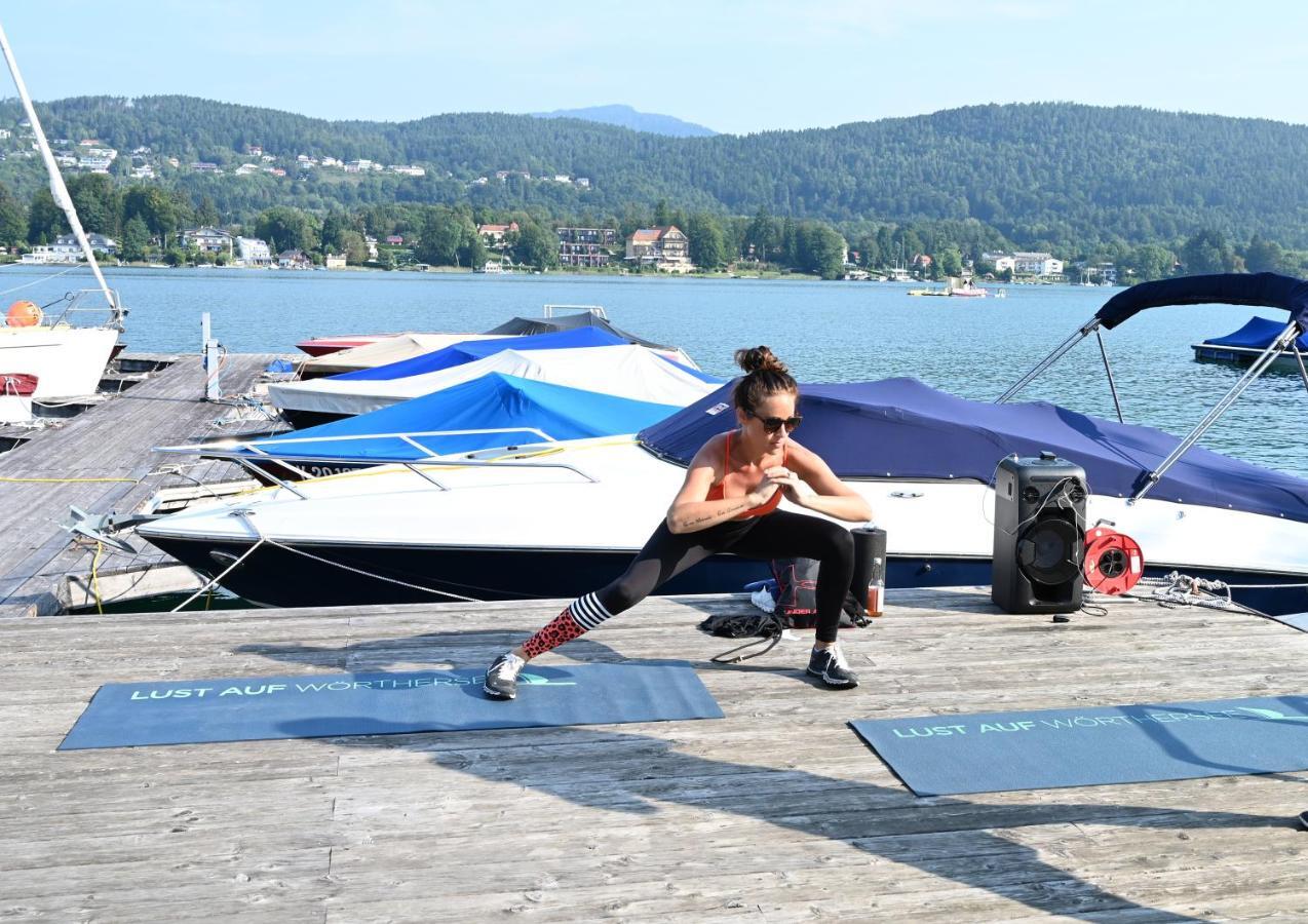 Tennis & Yacht Hotel Velden เวลเดน อัม เวิร์ทเทอร์ซี ภายนอก รูปภาพ